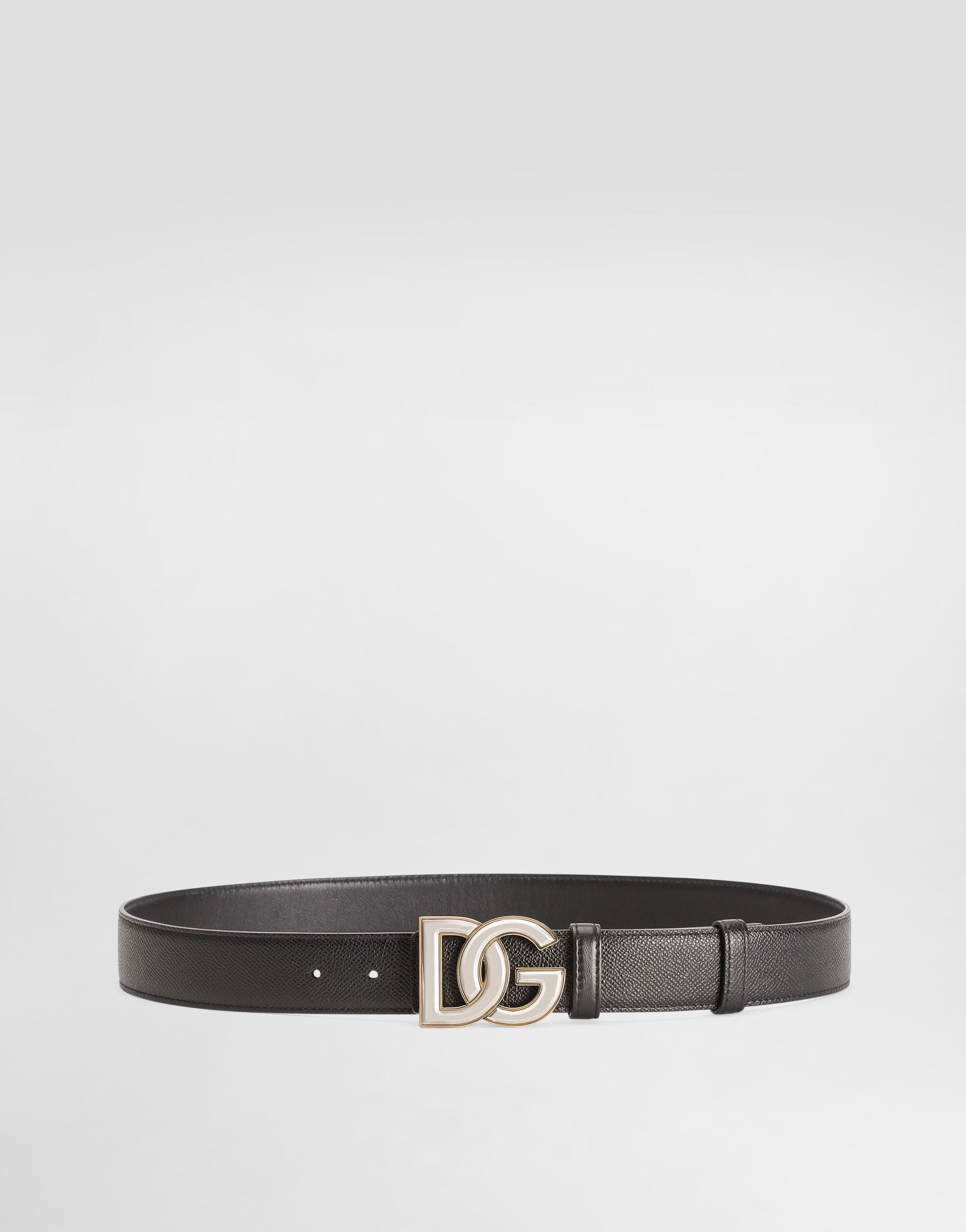 DOLCE & GABBANA ALPINE CALFSKIN BELT