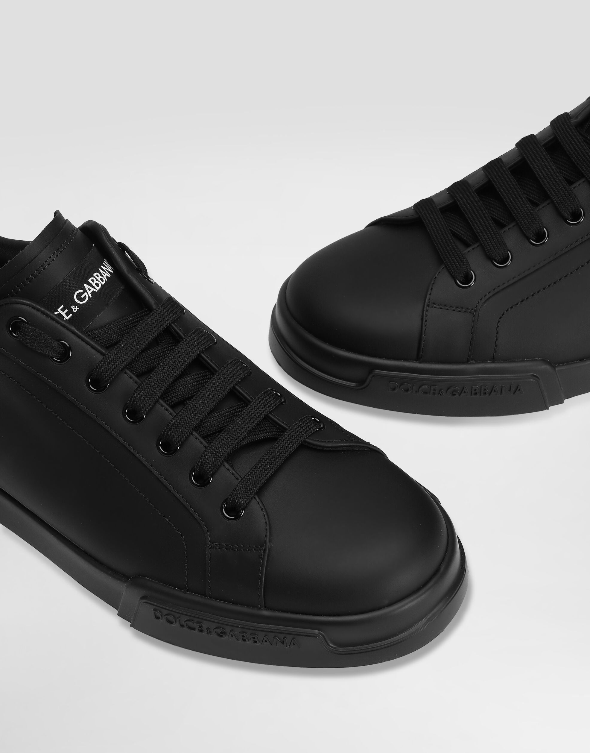 DOLCE & GABBANA CALFSKIN SNEAKERS